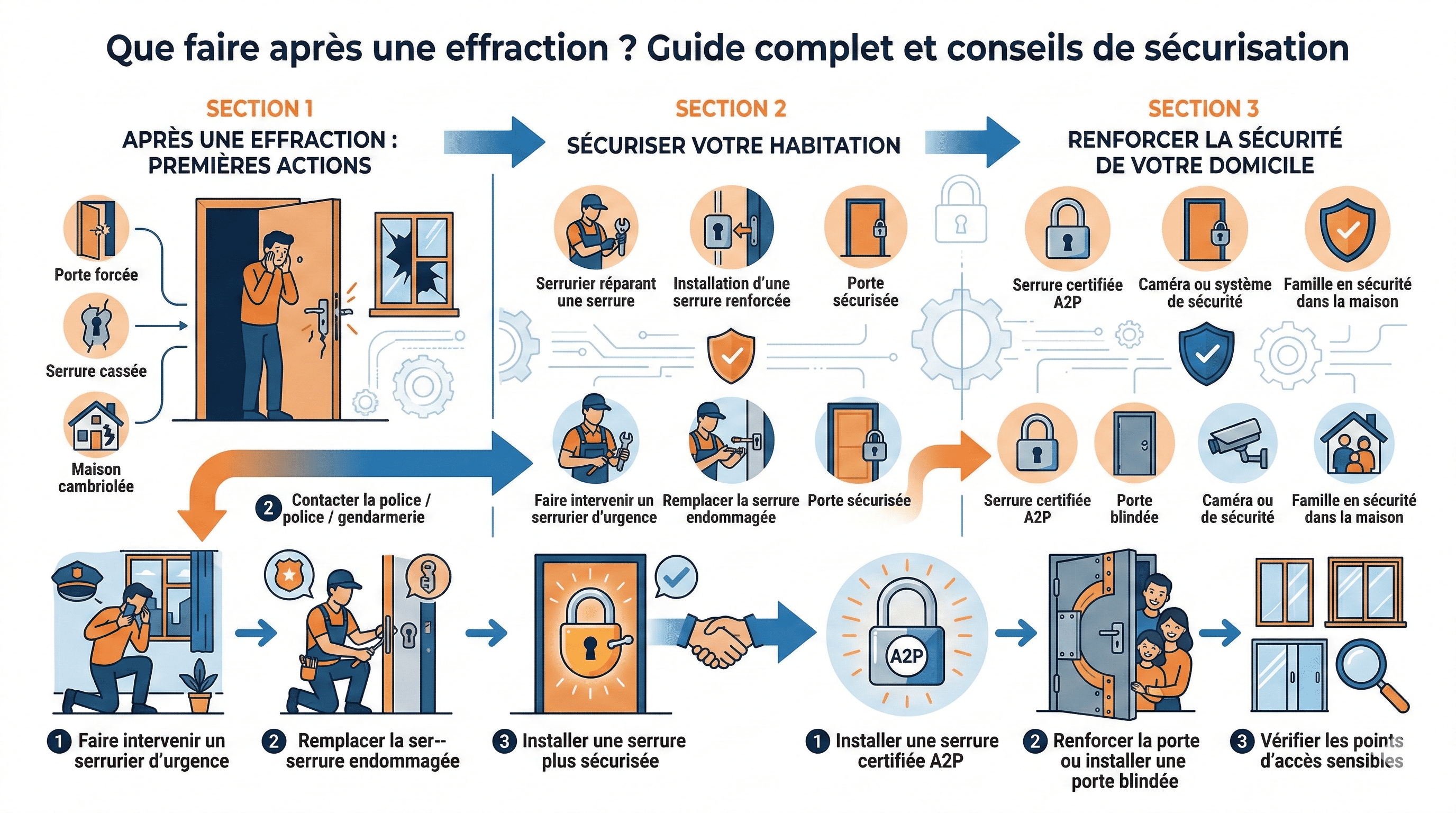 Que faire après une effraction ? Guide complet et conseils de sécurisation